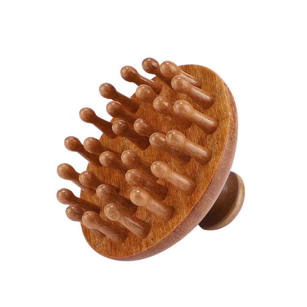 Natural Wood Gua Sha Board & Face Lift Massage Stick Sandalwood Meridian Massage Comb Health Care Set Body Physiotherapy Tools